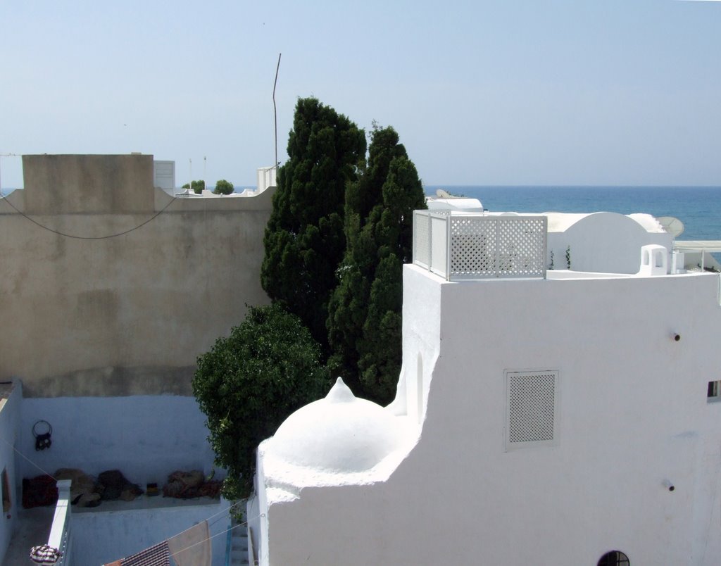 Medina in Hammamet by Marek Grausz