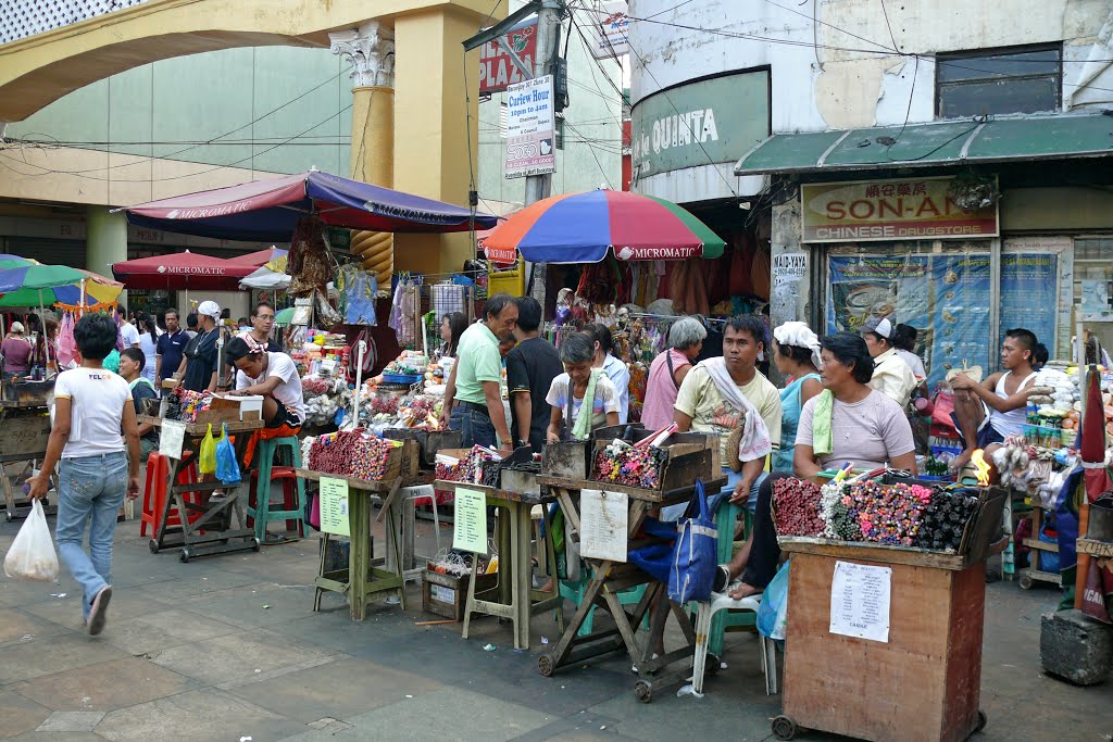 At Carriedo Street Gate by sunmaya