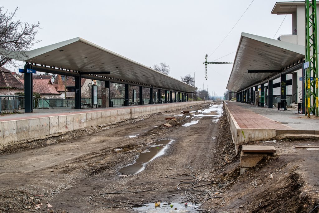 Vágányzár Érd-alsón by hatja-budapest