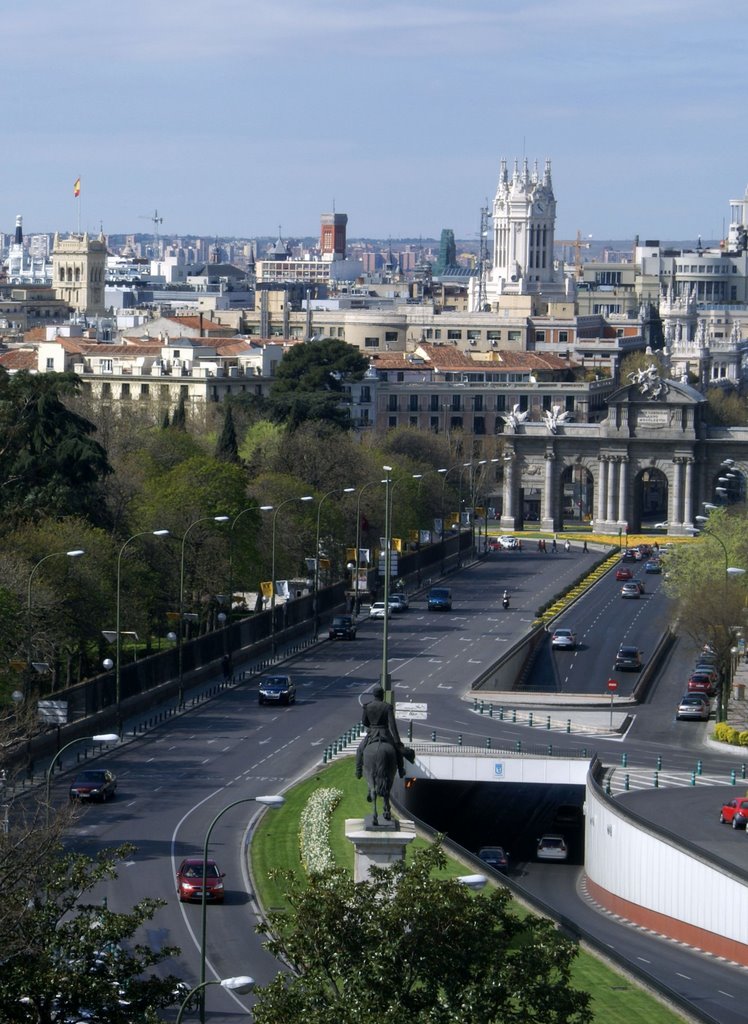 Espartero, Pta. Alcalá, Retiro y Palacio Comunicaciones by Chetesex