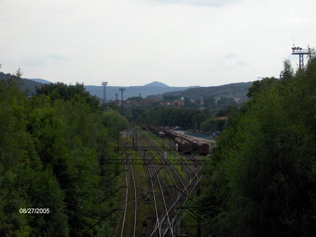 Wałbrzych - Szczawienko Railroad Station by Wota