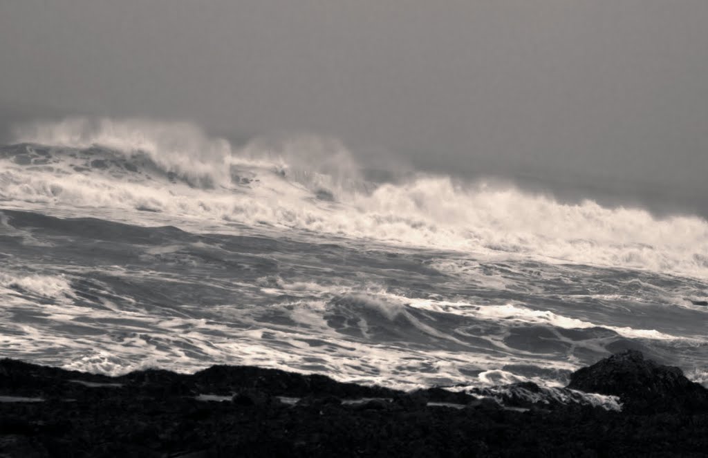 Nor' Easter at Higgins Beach by Maine and Elsewhere Photogrpahy - Stephen.Ran