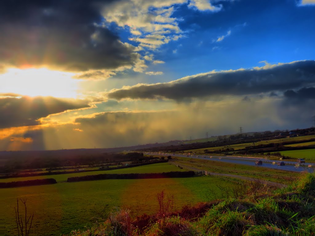 Goss moor sunset by Andrew(ollie)Johnson