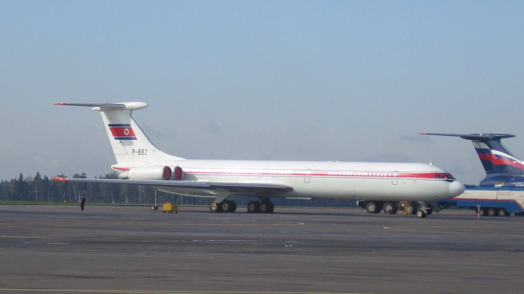 Air Koryo IL-62M P-882 in SVO. VIP, no titles, opf North Korea government, delivered 1988 by Dmitriy Tkachenko