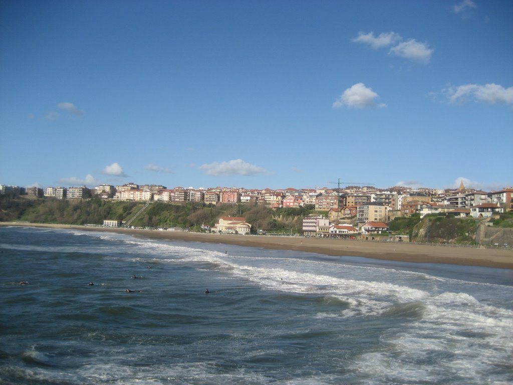 La Playa de Ereaga by Manuel Aresti