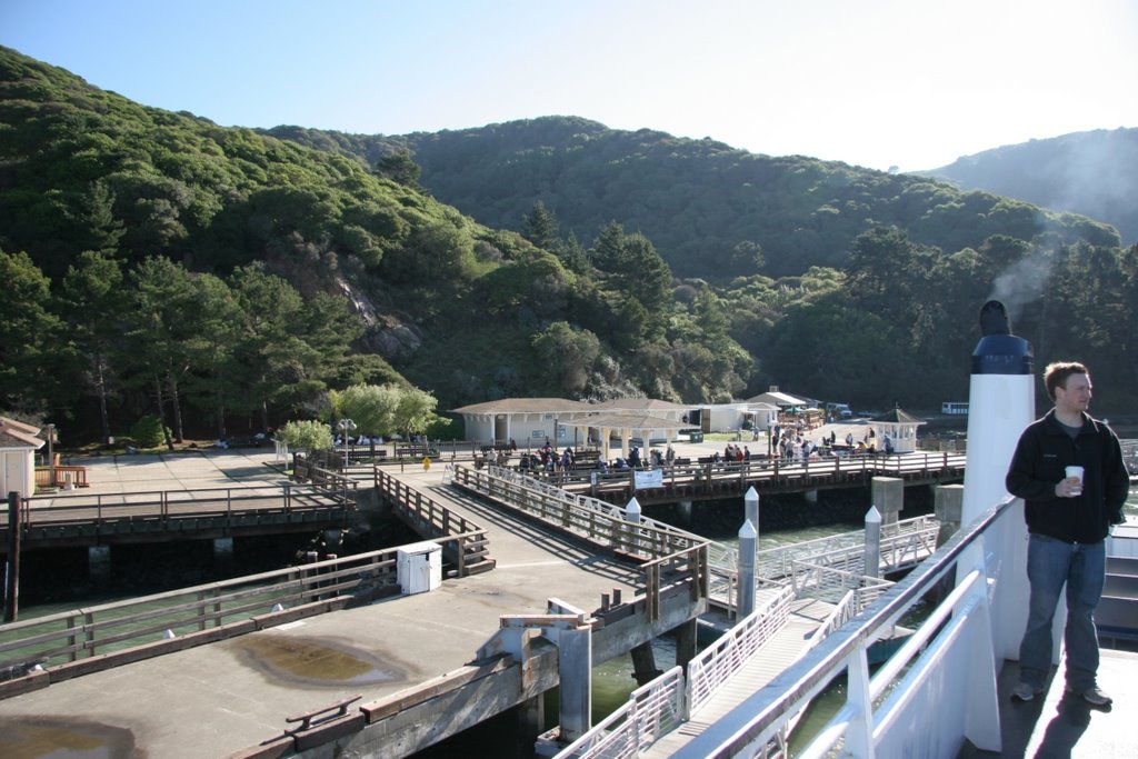 Ayala Cove Visitor Center by Peter Brungs