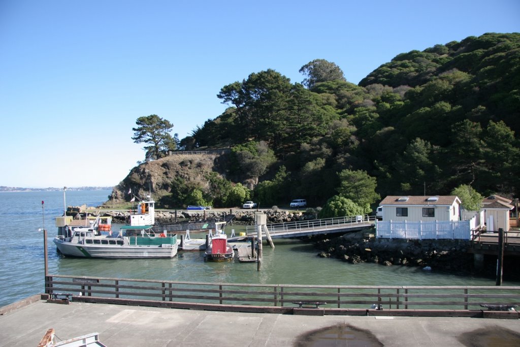 Ayala Cove Pier by Peter Brungs