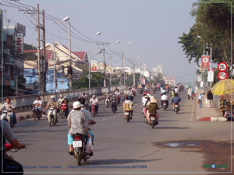 Cầu - Hậu Giang - Bridge by Vietnam - Paracels