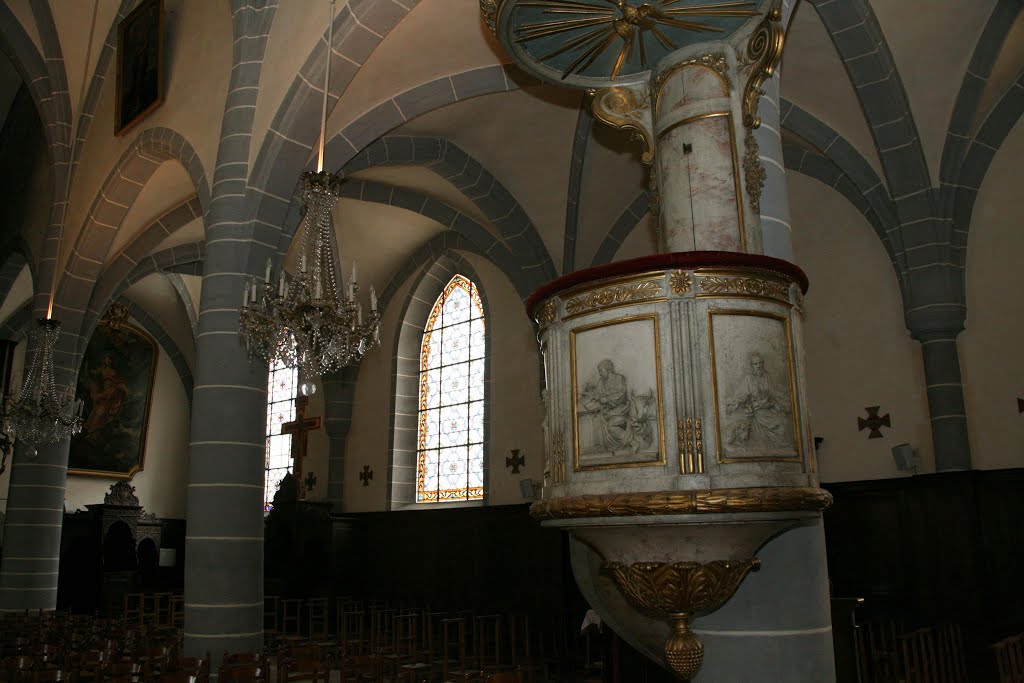 Église Saint-Laurent, Ornans, Doubs, Franche-Comté, France by Hans Sterkendries