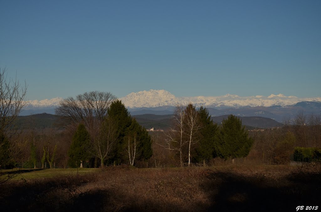 Il Monte Rosa da Sumirago by GabrieleB.77