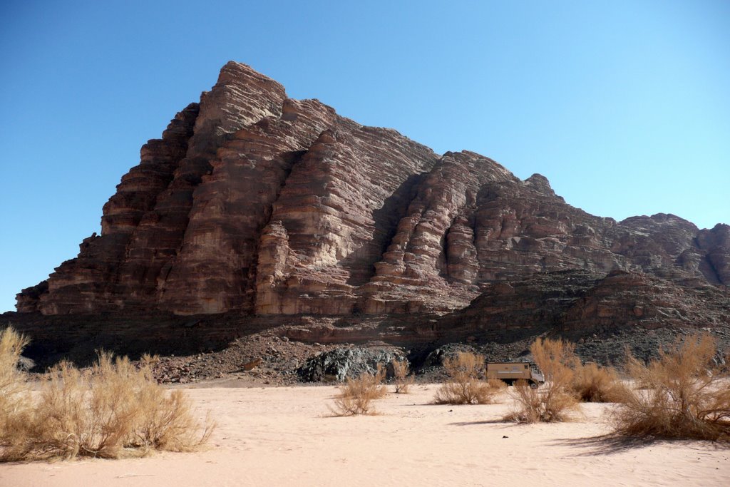 Die Sieben Säulen der Weisheit - Wadi Rum by Rainer Hiller