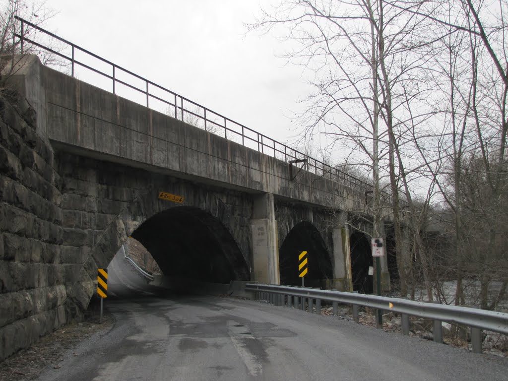 Amtrak Bridge over Union Furnace Road by Chris Sanfino