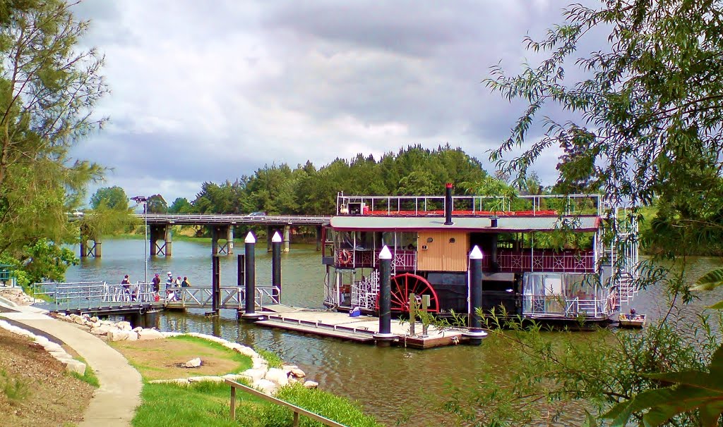 Windsor , river foreshore ... by Michael Caine