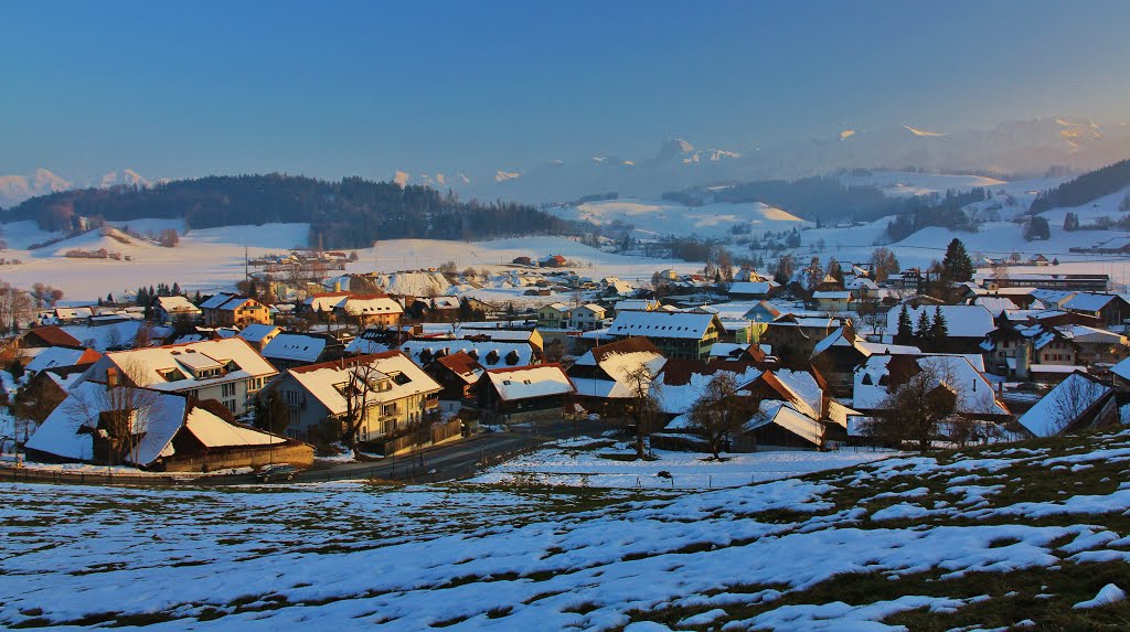 Riggisberg-panorama by alfonso minoli