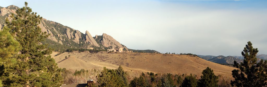 NCAR, Table Mesa & The Flatirons by Meinhardt Greeff