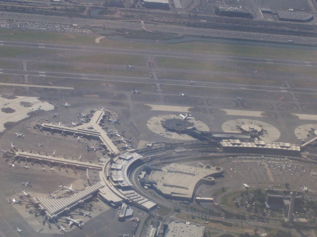 Newark International From Above by foou707