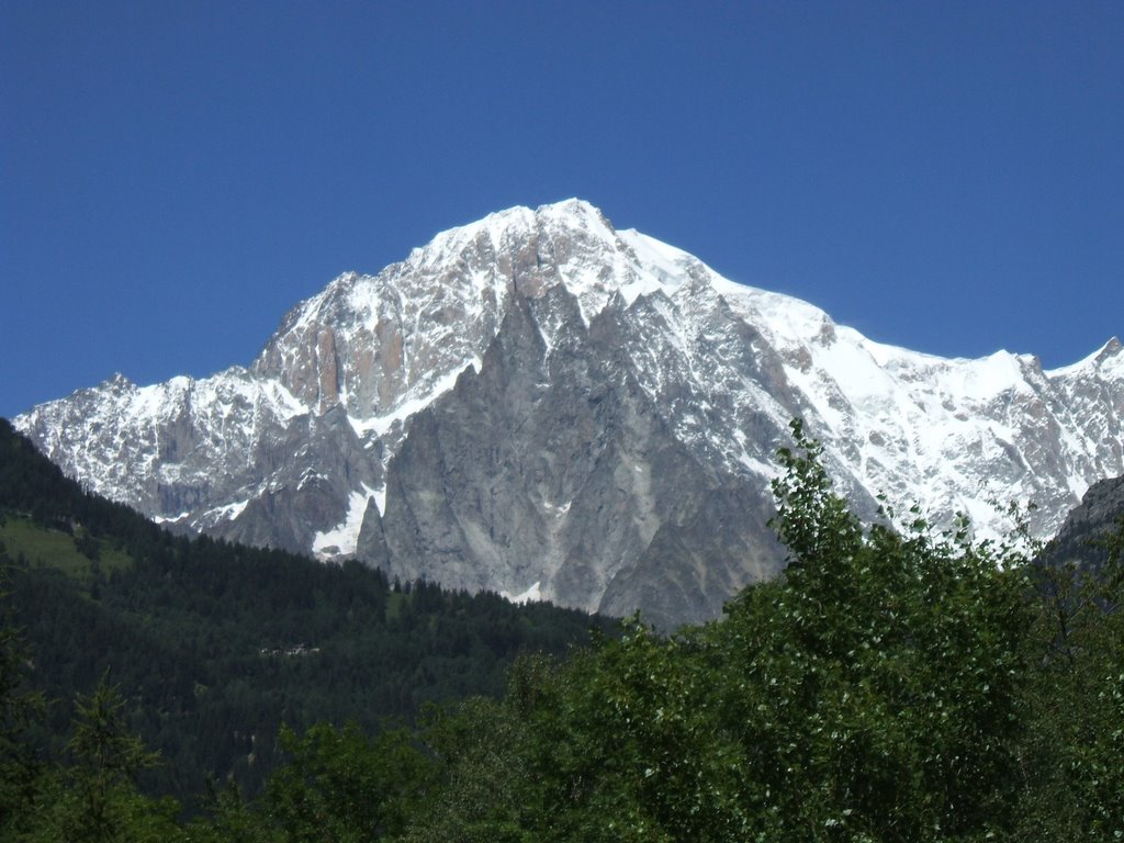 Monte Bianco visto da Prè Saint Didier by Paolo Irico