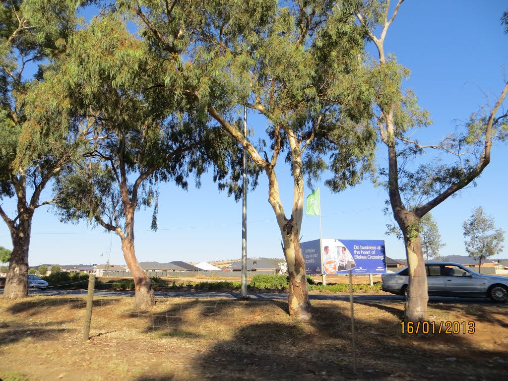 Looking across into Blakeview area from along the Main North Road in Munno Para area in SA, on 16-01-2013 by Peter John Tate,