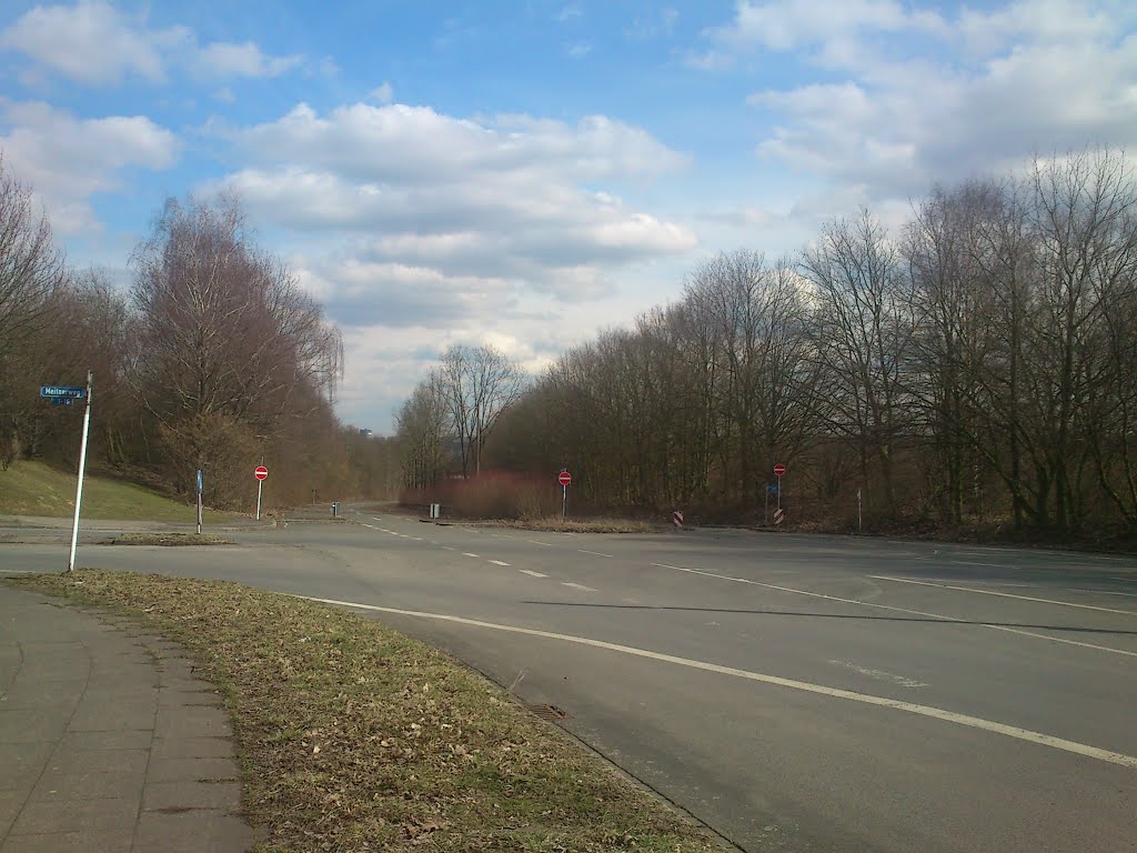 Crossing Universitätsstraße/Meitnerweg, Dortmund by sebrem