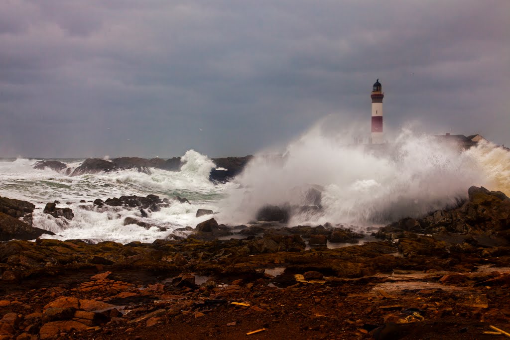 Boddam Lighthouse, Aberdeenshire, Scotland by Egil Orndal