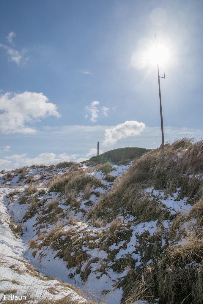 Bunker ved Fanø bad by F. Baun