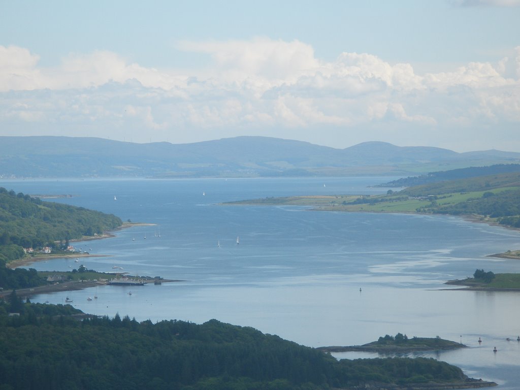 View East from the Kyles of Bute by David Jack