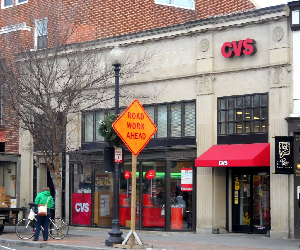 Biograph Theatre, now CVS, 2819 M Street NW, Washington, DC 20007 by Midnight Rider