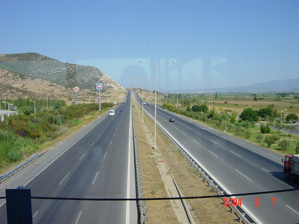 View of the highway Izmir-Aydin, near Subasi (01) by Romeo Macaria