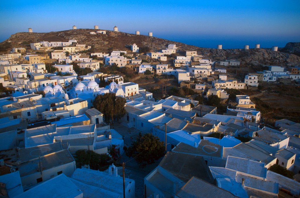 Amorgos Island - Chora panorama - Θεα πανω απο τη Χωρα της Αμοργου - Κυκλαδες - Greece - [By Chio.S] by Stathis Chionidis