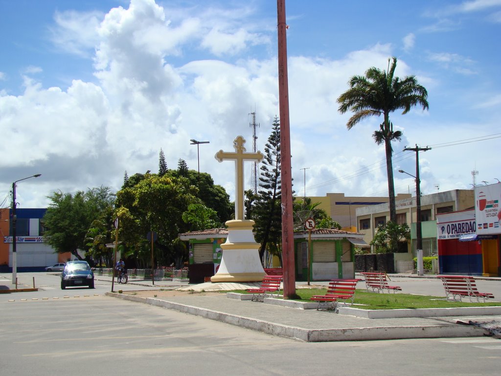 Praça do centro São José de Mipibú by Marcus Sampaio