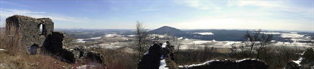 Panorama s Vlhoštěm by Milan Pekky Bouška