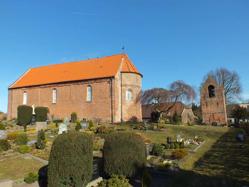 Kirche in Horsten by Klinky