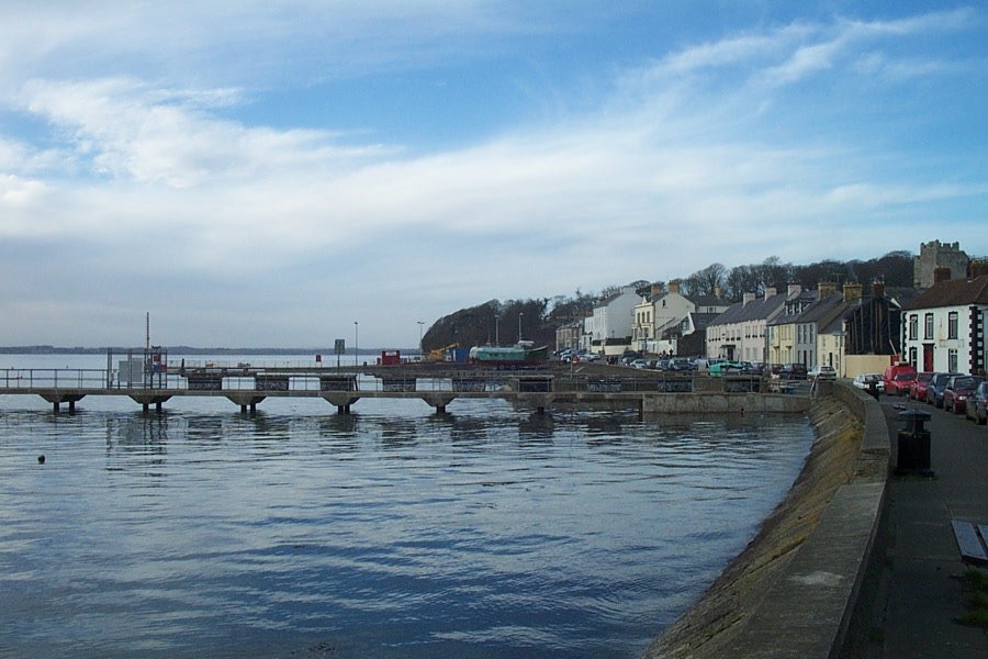 Portaferry - Sea Front by Roy Bell