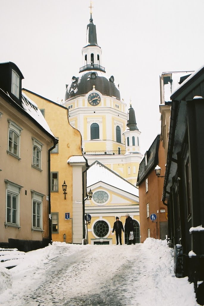 Katarina kyrka.Södermalm.XVIIw. by Ewa Kłeczek