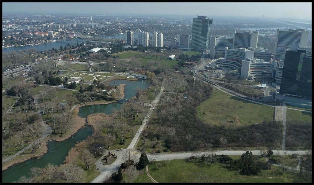 Blick vom Donauturm by Steidl Normann