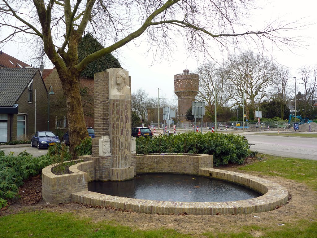 Watertoren en Wilhelminafontein , (1938) by Mart61