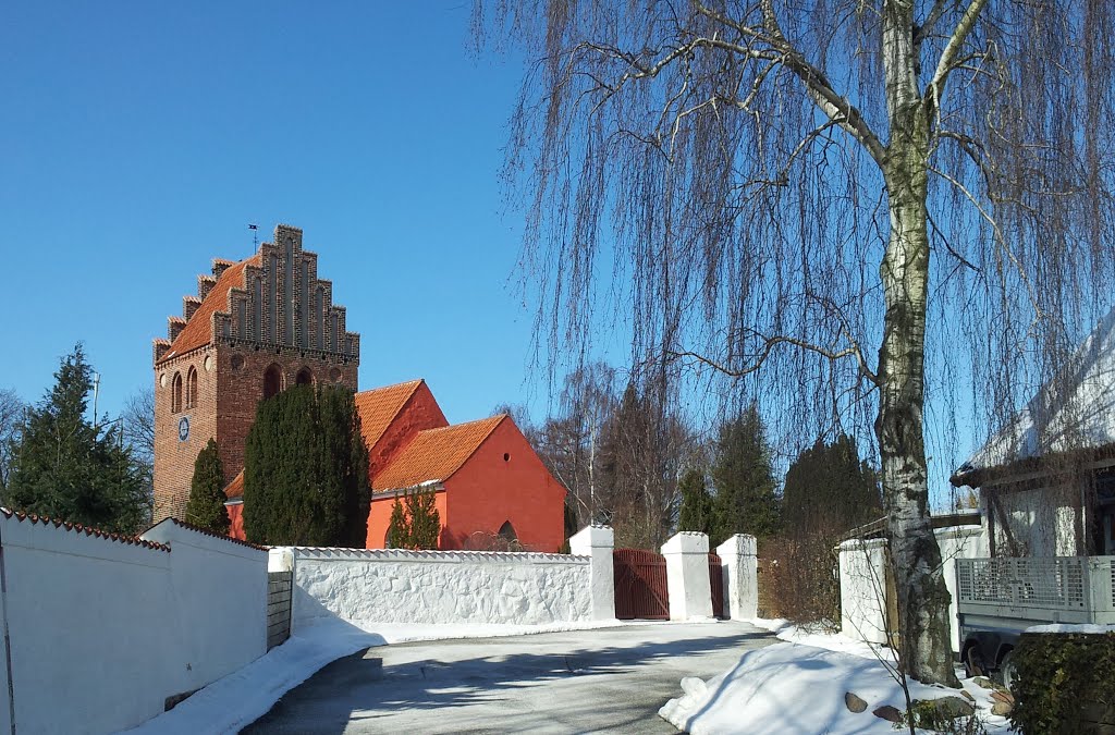 Herstedøster Kirke, Denmark by Kurt Wahl