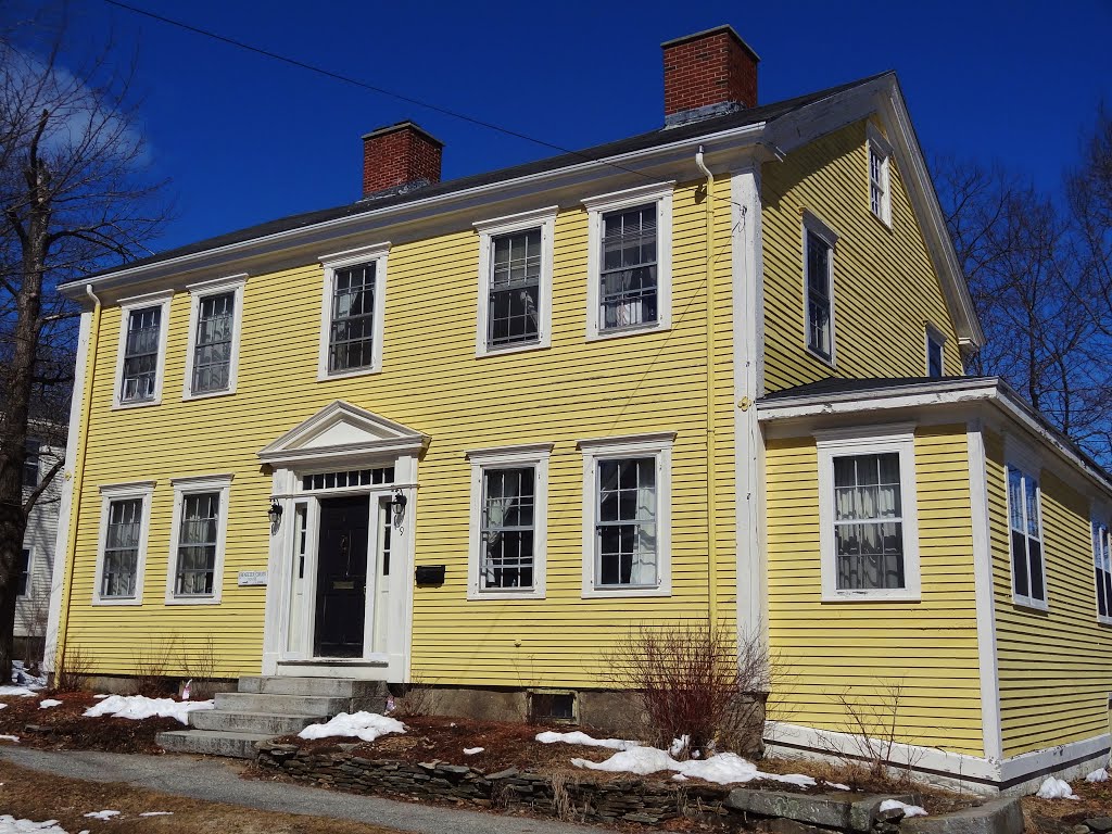 C.1800 Ebeneezer Corliss House, Yarmouth Maine by Taoab