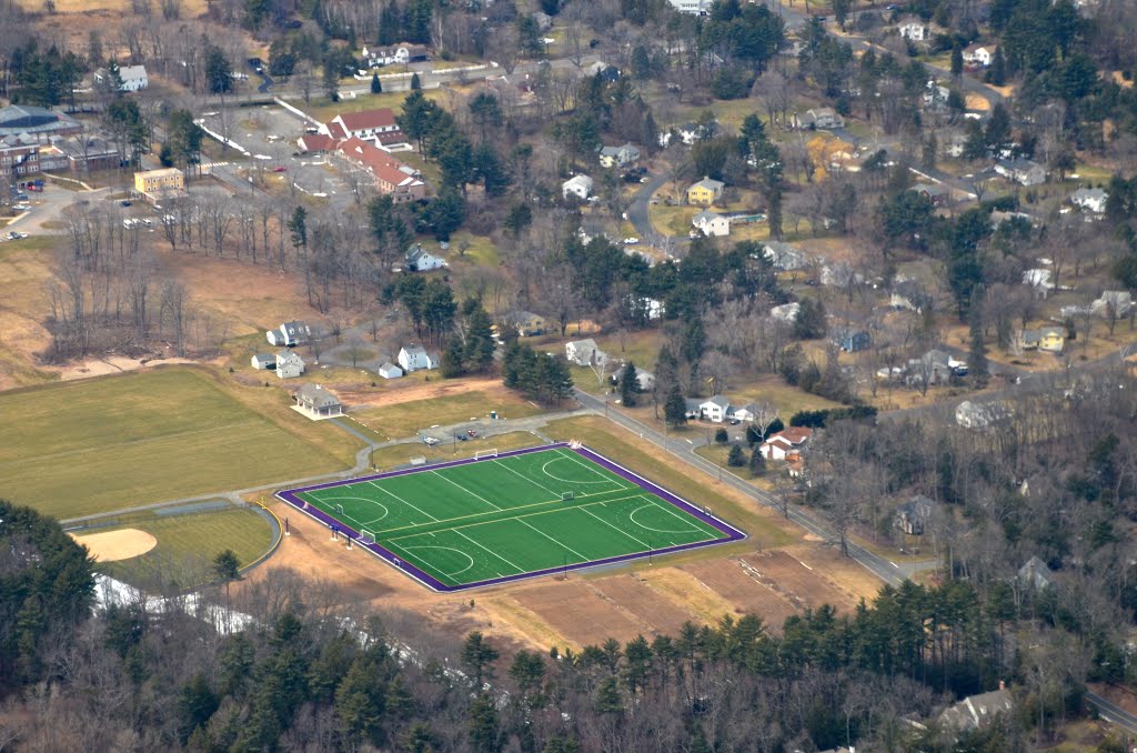 Athletic fields on Sand Hill Road by Buddy Rogers