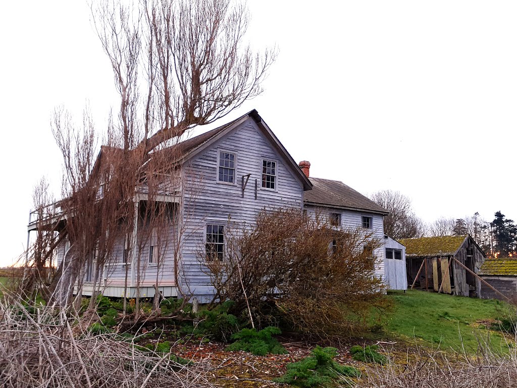 Old Historic Ebey Ferry House 1860 by yarbrough