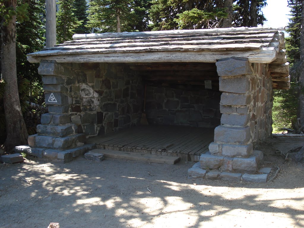 Summerland Trail Shelter, Mt. Rainier NP by backpacker2004