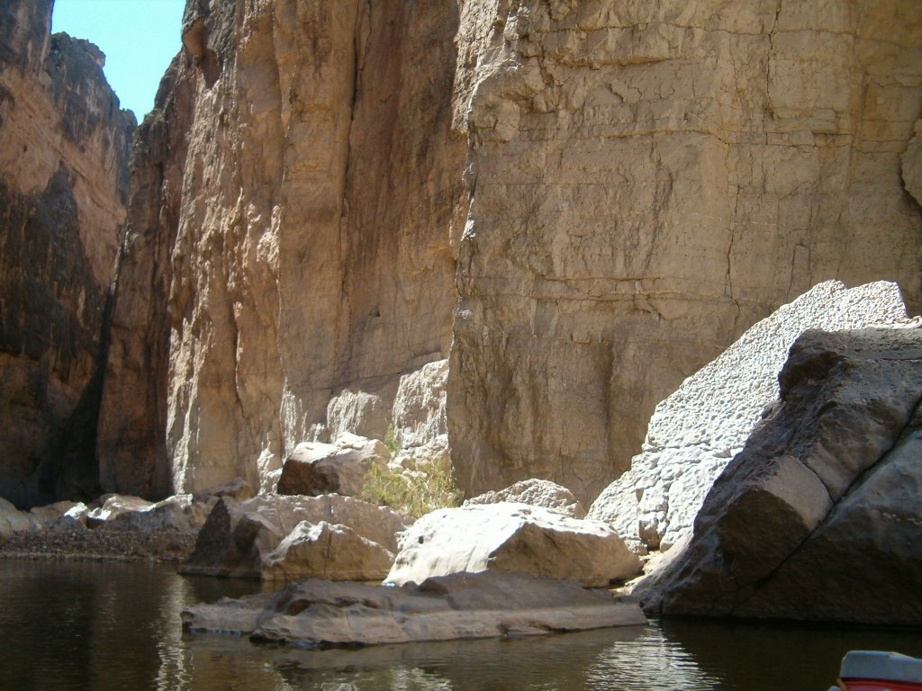 Rock Slide Rapids by Harlan Kraft