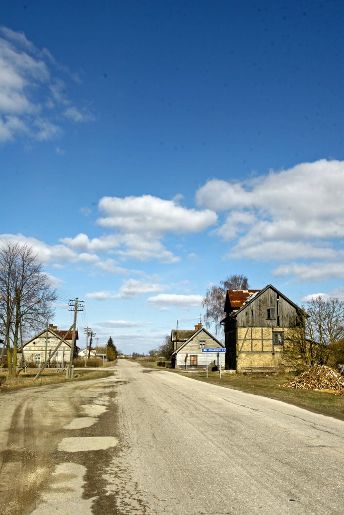 Old village houses in Abolini (by Reinis) by Ainars Brūvelis