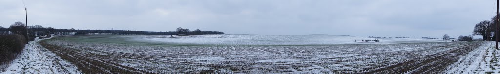 Across the fields by Mike Shields