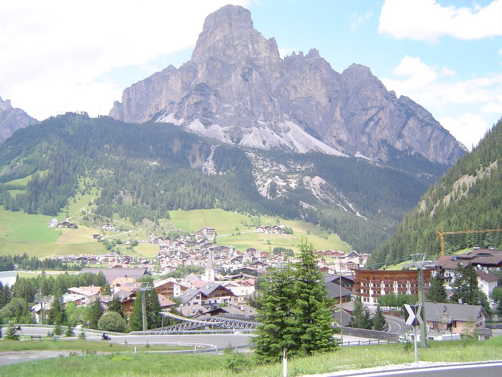 Corvara mit Sassongher by Volkmar53