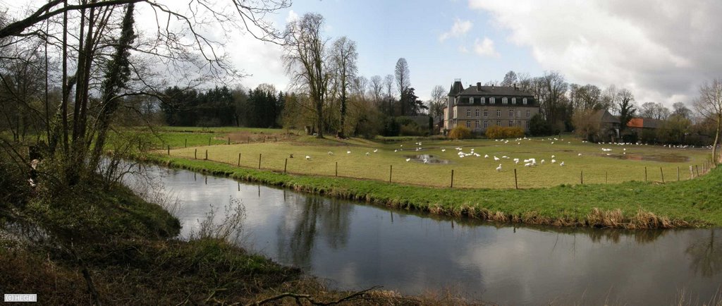 Haus Caen - schlossartiger Herrensitz an der Niers in Straelen by hegei