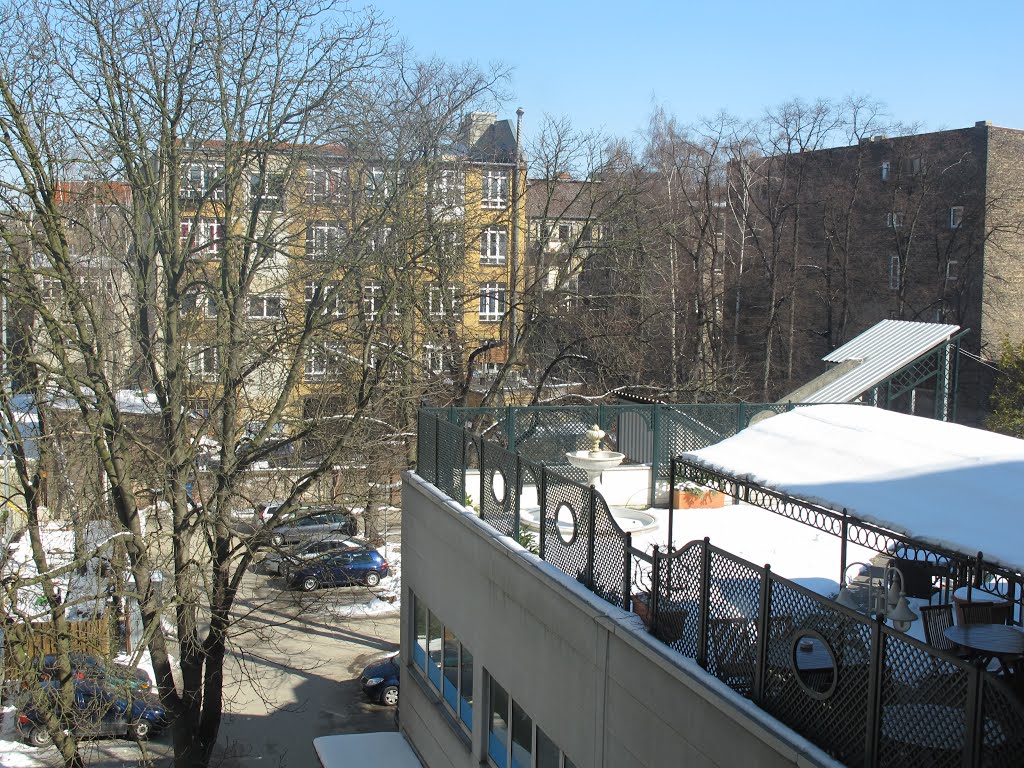 Parkering og tagteresse på hotel Ludwig van Beethoven by clauskamp