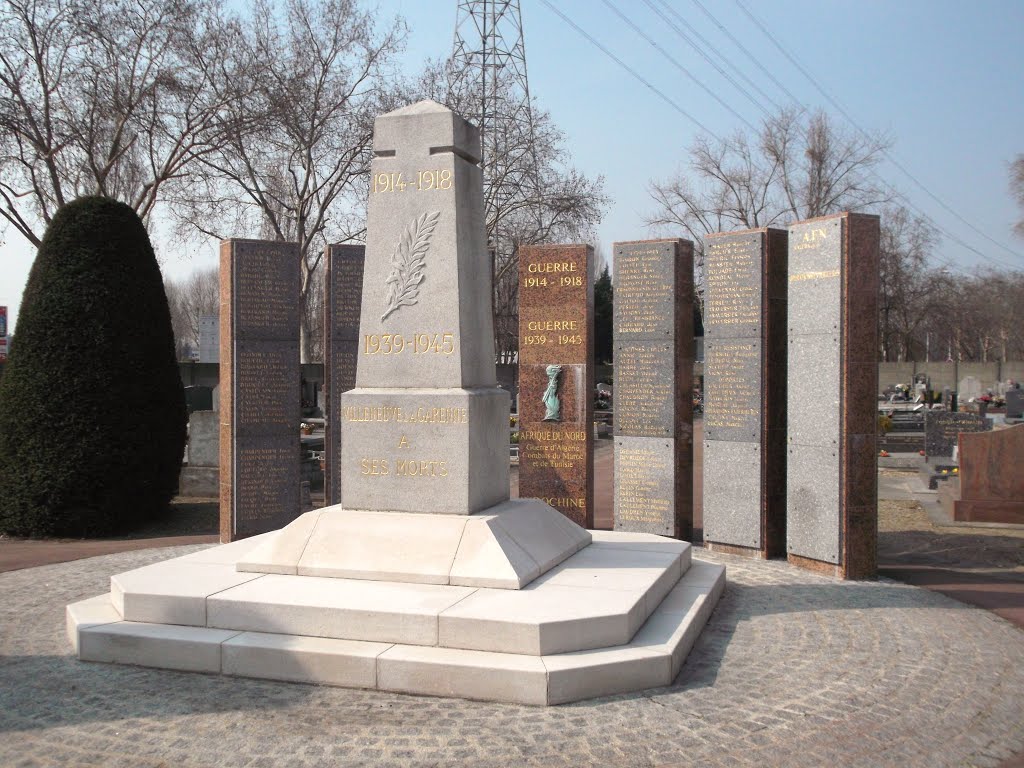 92-Villeneuve la Garenne monument aux morts by jefrpy