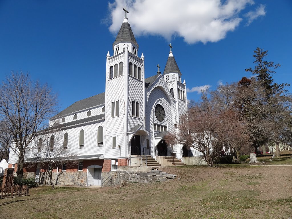 St Anthony's RC Church Ansonia CT USA by rogerking