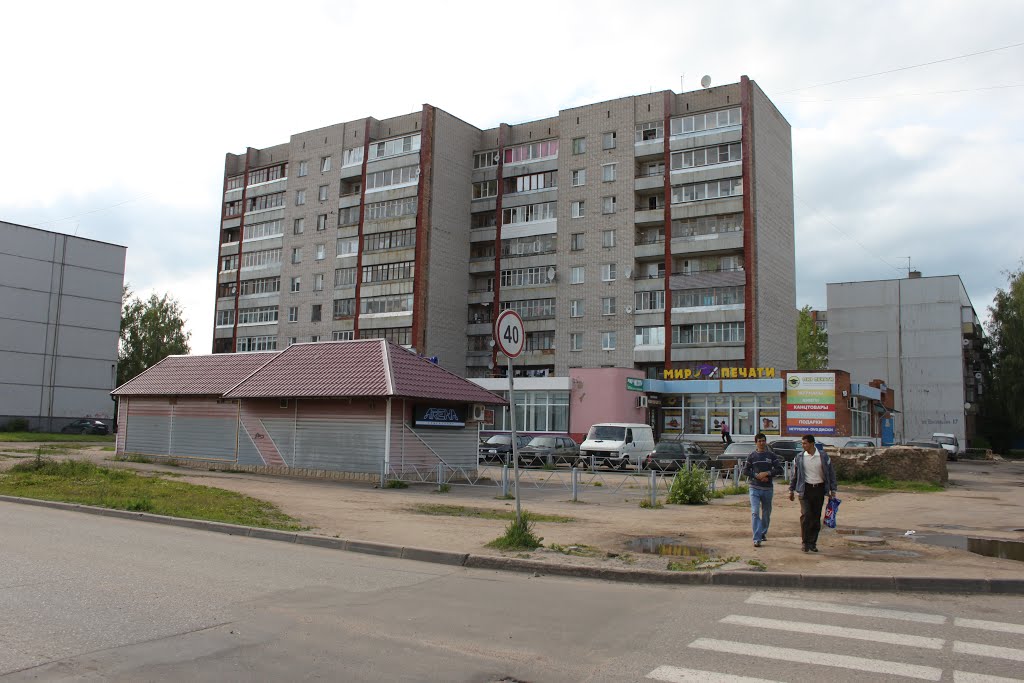 Великие Луки, Вокзальная 15/26, 09.06.2012 by Anatoly Sukhanov